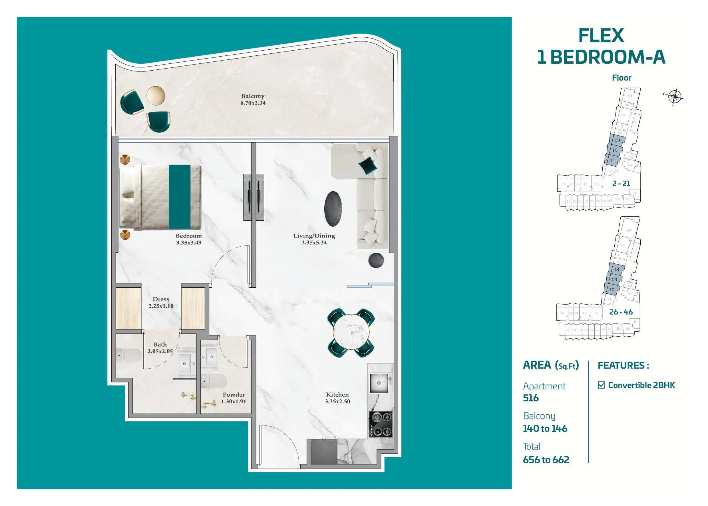 Breez Danube Floor Plans