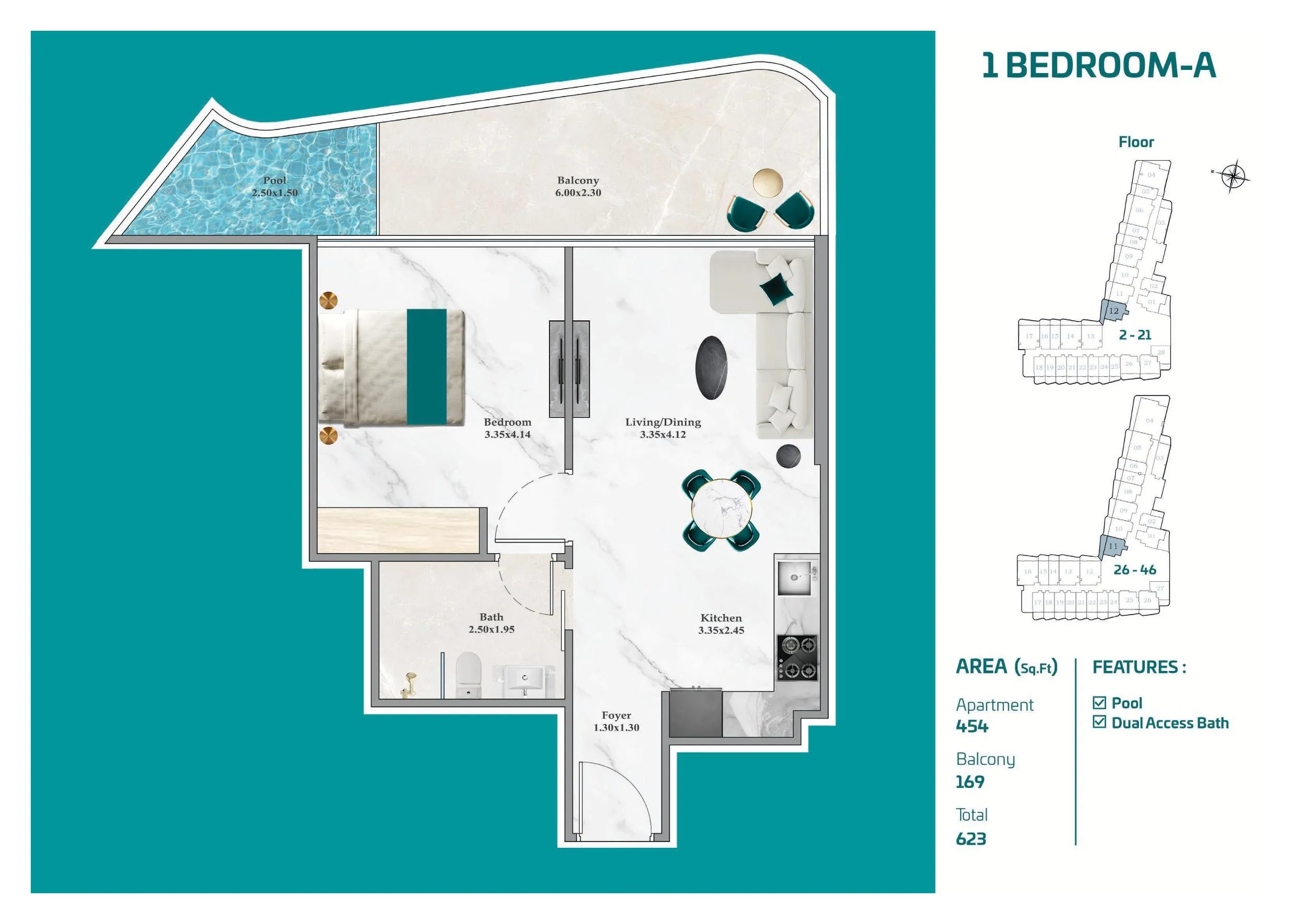 Breez Danube Floor Plans