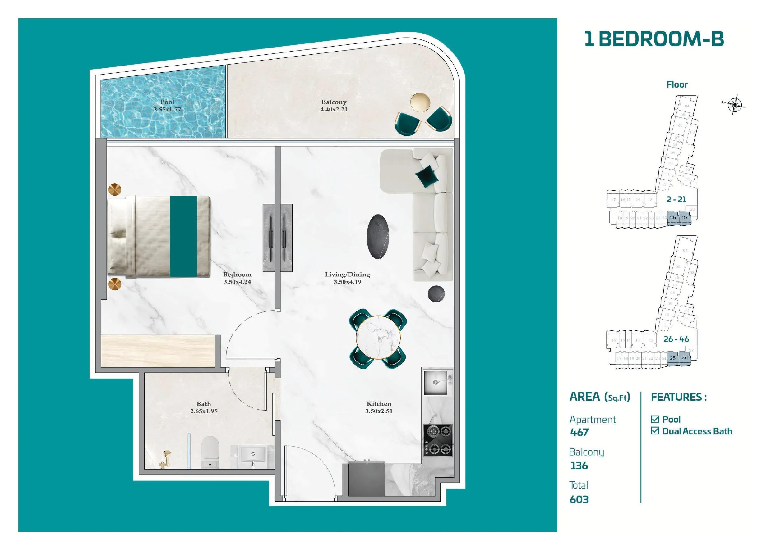 Breez Danube Floor Plans